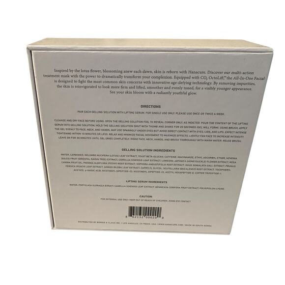 Hanacure The All-In-One Facial Starter Set Anti-aging, lift, Clarifying, Firming - Picture 2 of 2